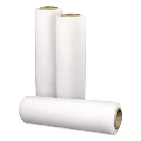 Stretch Film And Shrink Wrap, A And B, 18" X 1,500 Ft, 57-gauge, Clear, 4/carton