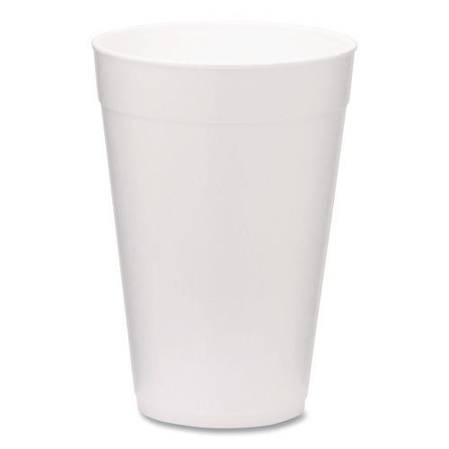 Foam Drink Cups, 32 Oz, White, 500/carton