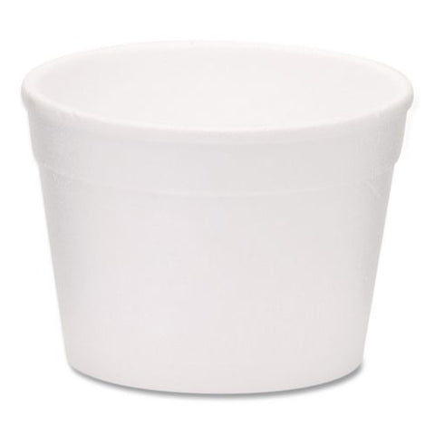 Foam Bowls, Tall Style, 4 Oz, White, 1,000/carton