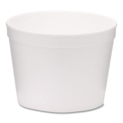 Foam Bowls, Tall Style, 12 Oz, White, 500/carton