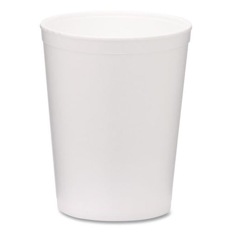 Foam Bowls, Tall Style, 32 Oz, White, 250/carton