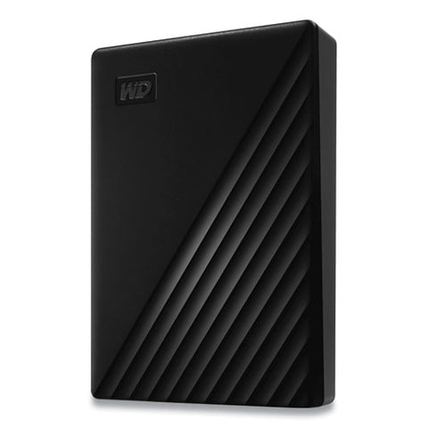 My Passport External Hard Drive, 5 Tb, Usb 3.2, Black