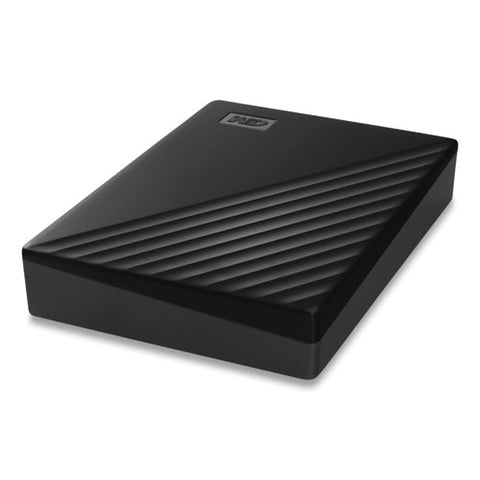 My Passport External Hard Drive, 5 Tb, Usb 3.2, Black