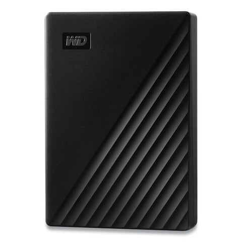 My Passport External Hard Drive, 5 Tb, Usb 3.2, Black