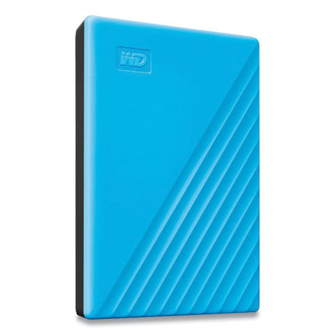 My Passport External Hard Drive, 2 Tb, Usb 3.2, Sky Blue