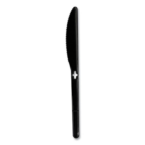 Knife Wego Polystyrene, Knife, Black, 1000/carton