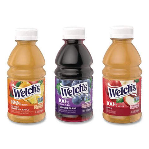 100 Percent Juice Variety Pack, Assorted Flavors, 10 Oz Bottles, 24/pack