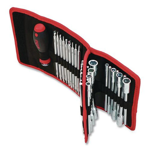 32-piece Dive-loc Vi Wallet Set, Metric Hex, Metric Slotted, Metric 6-point, Phillips, Sae Hex, Sae 6-point, Square And Torx