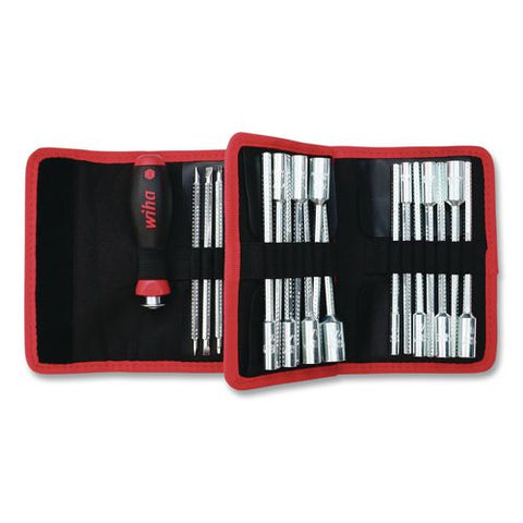 32-piece Dive-loc Vi Wallet Set, Metric Hex, Metric Slotted, Metric 6-point, Phillips, Sae Hex, Sae 6-point, Square And Torx