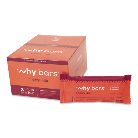 Superfood Snack Bar, Cherry Chia, 2.04 Oz Bar, 12/box