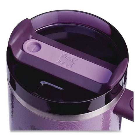 Quencher H2.0 Flowstate Stainless Steel Double Wall Insulated Tumbler, 40 Oz, Hammertone Lilac