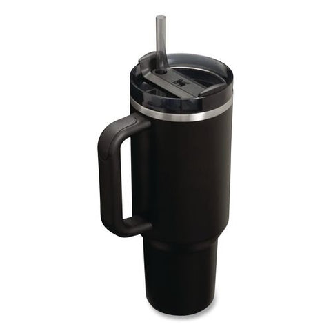 Quencher H2.0 Flowstate Stainless Steel Double Wall Insulated Tumbler, 40 Oz, Black