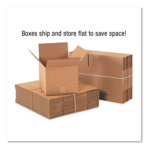 Shipping Boxes, Regular Slotted Container (rsc), 12" X 16" X 12", Kraft, 25/bundle