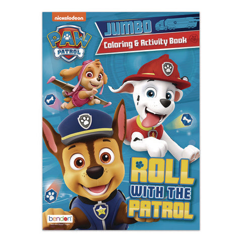 Nickelodeon Paw Patrol Jumbo Coloring And Activity Book, 10.75 X 7.75, 64 Pages