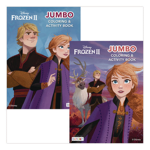 Disney Frozen 2 Jumbo Coloring And Activity Book, 10.75 X 7.75, 64 Pages