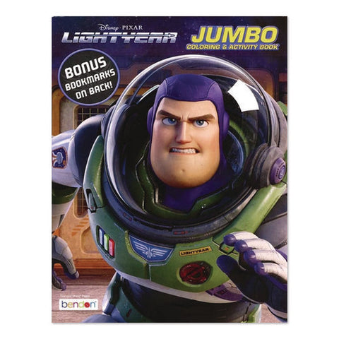 Disney Pixar Lightyear Jumbo Coloring And Activity Book, 10.75 X 7.75, 64 Pages