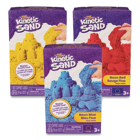 Kinetic Sand, Randomly Assorted Neon Color, 8 Oz, Ages 3 And Up
