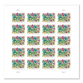 1 Oz First-class Forever Stamps, Celebration Blooms, 20 Stamps