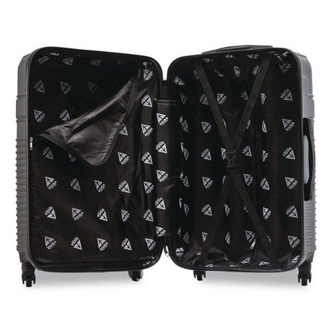 Resilience 20" Hardside Carry-on Suitcase, 14.96 X 8.66 X 21.65, Charcoal
