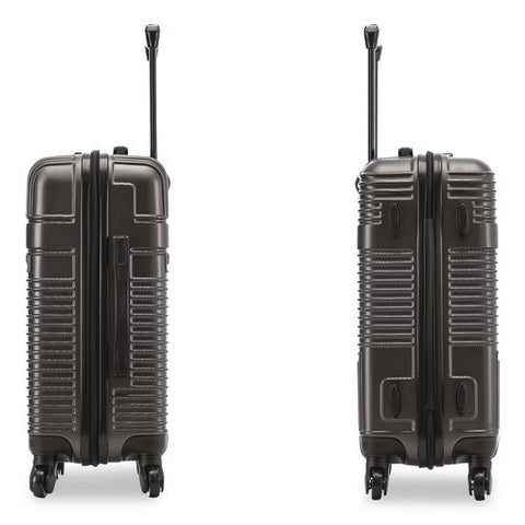 Resilience 20" Hardside Carry-on Suitcase, 14.96 X 8.66 X 21.65, Charcoal