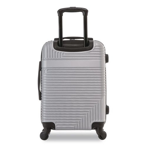 Resilience 20" Hardside Carry-on Suitcase, 14.96 X 8.66 X 21.65, Silver