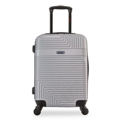 Resilience 20" Hardside Carry-on Suitcase, 14.96 X 8.66 X 21.65, Silver