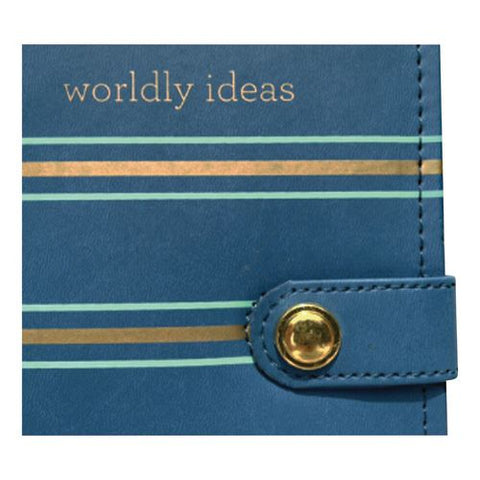 Debossed Leather Journal, 1-subject, Randomly Assorted Cover, (256) 8.5 X 6 Sheets