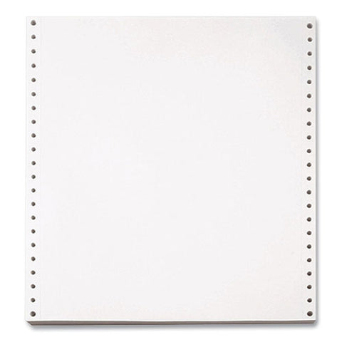 Blank Continuous Paper, 1-part, 20 Lb Bond Weight, 9.5 X 5.5, White, 5,400/carton