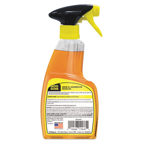 Spray Gel Cleaner, Citrus Scent, 12 Oz Spray Bottle, 6/carton