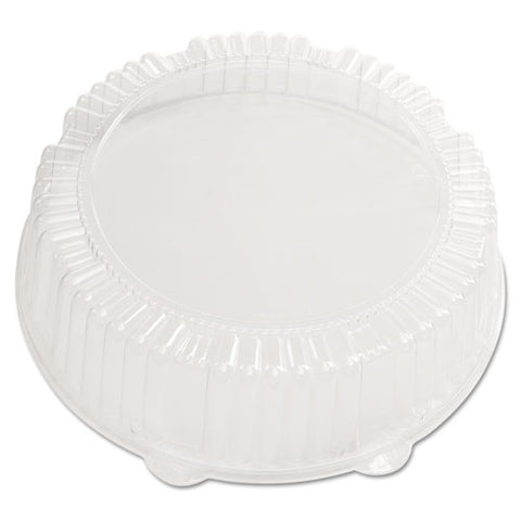 Caterline Dome Lids, 12" Diameter X 275"h, Clear, Plastic, 25/carton