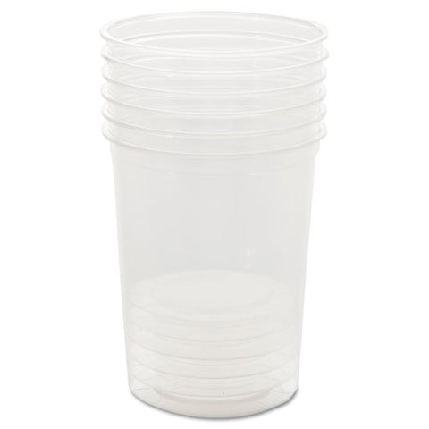 Deli Containers, 32 Oz, Clear, Plastic, 50/pack, 10 Packs/carton