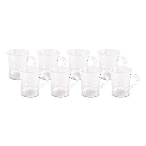 Cup,coffee,plas,8oz,clr