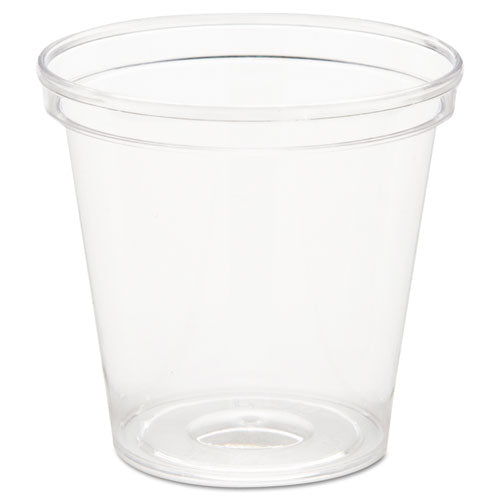 Comet Plastic Portion/shot Glass, 1 Oz, Clear, 50/pack, 50 Packs/carton