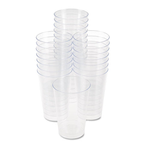 Comet Plastic Tumblers, 12 Oz, Clear, 500/carton