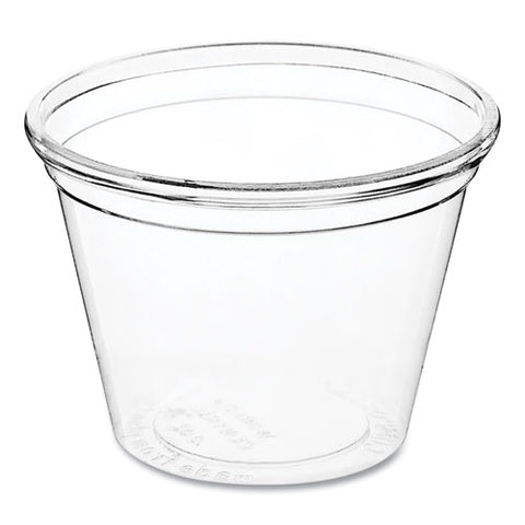 Pla Clear Cold Cups, 1 Oz, Clear, 3,000/carton