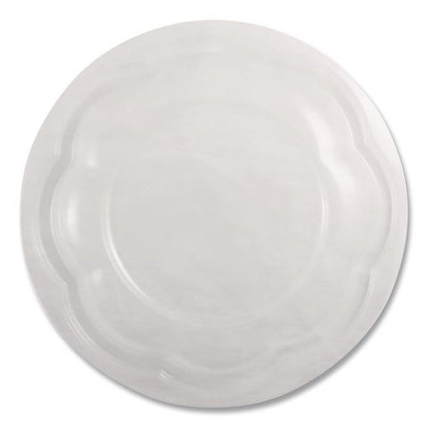 Pla Salad Bowl Lids, 5.4" Dia X 0.8"h, Clear, Plastic, 450/carton