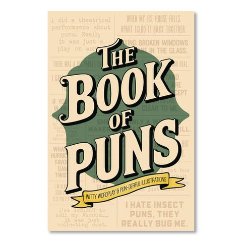The Book Of Puns Softcover Book, Paperback, 112 Pages
