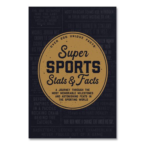 Super Sports Stats And Facts Softcover Book, Paperback, 112 Pages