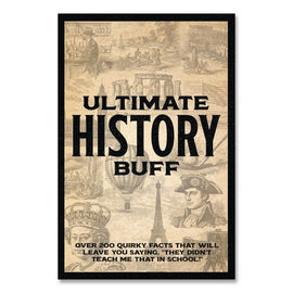 Ultimate History Buff Softcover Book, Paperback, 112 Pages