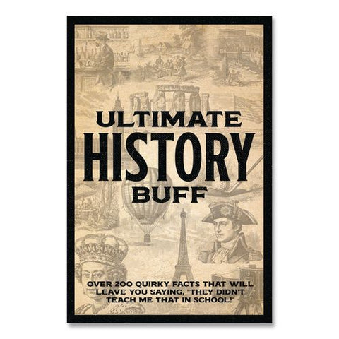 Ultimate History Buff Softcover Book, Paperback, 112 Pages