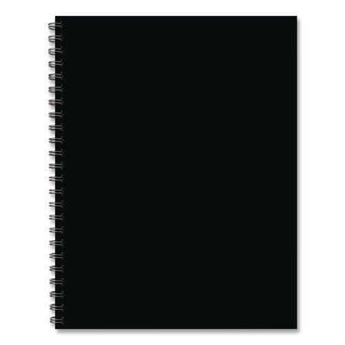 Basic Black Weekly/monthly Planner, 11 X 8.5, Black Cover, 12-month (jan To Dec): 2026