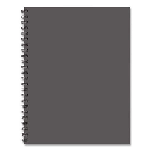 Basic Gray Weekly/monthly Planner, 11 X 8.5, Gray Cover, 12-month (jan To Dec): 2026