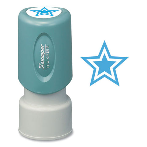 Specialty Stamp, Star Diagram, Light Blue