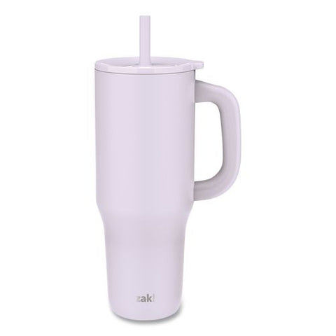 Sutton Stainless Steel Double Wall Insulated Tumbler. 40 Oz, Smoky Lilac