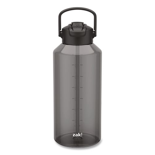Liberty Plastic Water Bottle, 64 Oz, Ebony