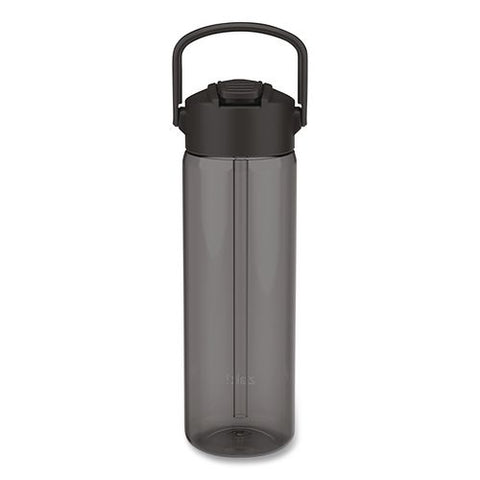 Liberty Plastic Water Bottle, 24 Oz, Ebony