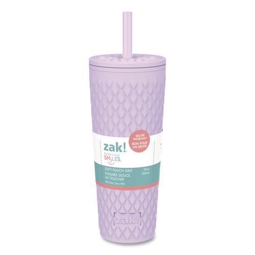Cora Stainless Steel Double Wall Insulated Tumbler, 24 Oz, Lavender