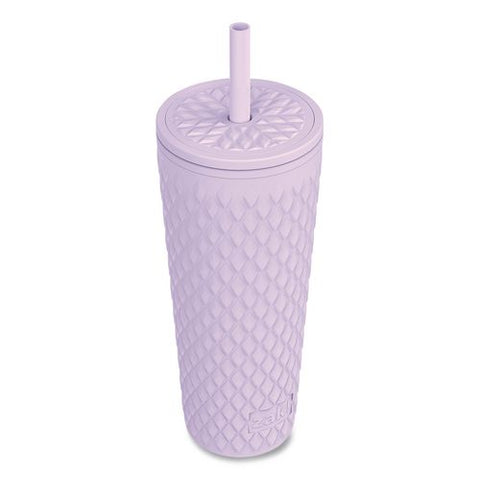 Cora Stainless Steel Double Wall Insulated Tumbler, 24 Oz, Lavender
