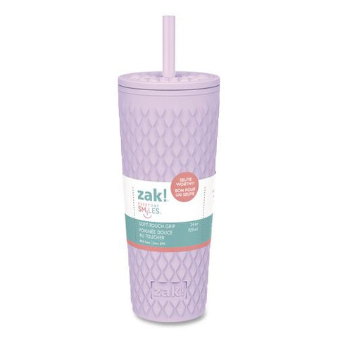 Cora Stainless Steel Double Wall Insulated Tumbler, 24 Oz, Lavender