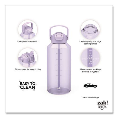 Liberty Plastic Water Bottle, 64 Oz, Lavender